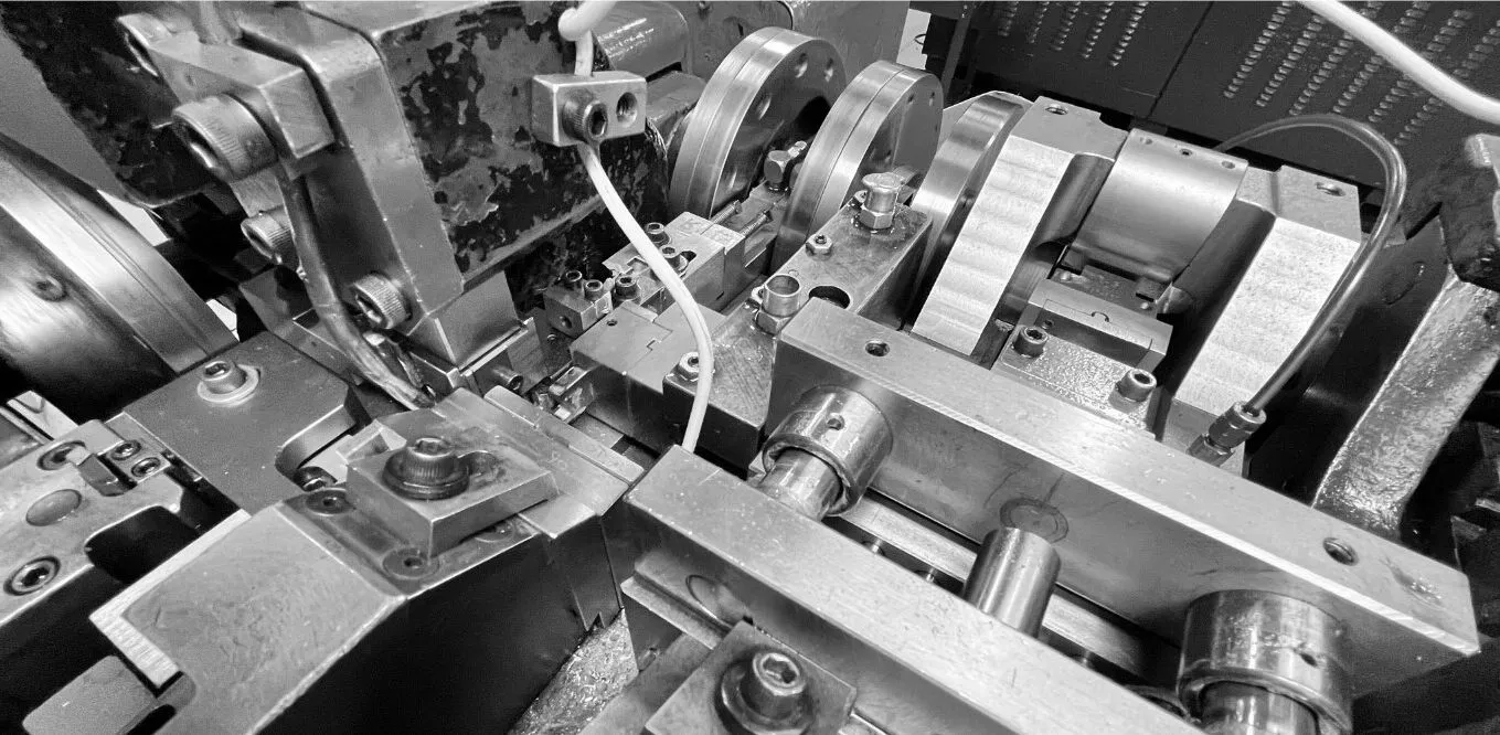 Four-slide machine used by Accurate Wire and Strip Forming
